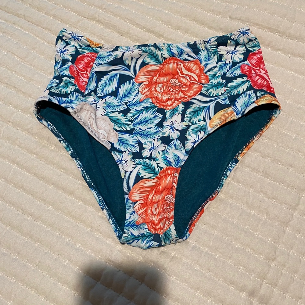 High Waisted Swimsuit Bottoms